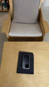 Overcast Black_Silver iPhone Galaxy Case(MagSafe)