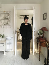 2way fur cardigan