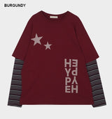 (UNISEX) ハイプレイヤードオーバーフィットTシャツ