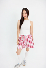 Loose and comfortable cotton homewear short pants (6patterns)