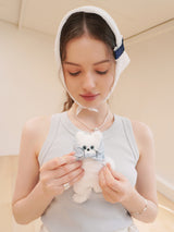 [SET] Cosymosy スーパースター ホワイトキャット キーリング