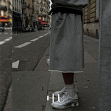 [HFORUS MADE] アーマーカットオフバミューダパンツ IN GREY