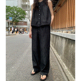 Matil denim banding pants