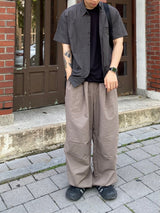 String Nylon Short Sleeve Shirt 4C