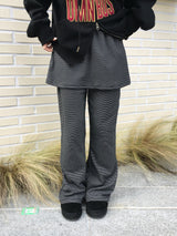 Chui Dangara Fleece Skirt Pants (2c)
