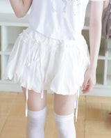 フリルバルーンスカート(white)