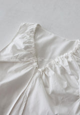 Salon frill string mini-dress