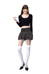 ボウロー カットロングスリーブトップ