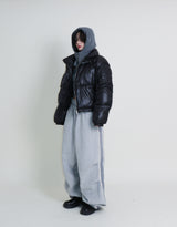 Monk String Shirring Piping Short Padded (Filling 100% Wellon)