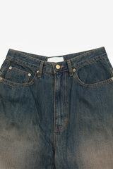 Life deep wide denim pants