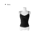 Roger Layered Lace Color Matching Mesh Sleeveless