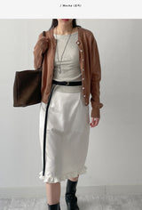 All Day Viscose Round Neck Cardigan