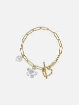 silver925 flower more bracelet GD