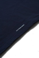 SLEEVELESS COTTON TEE (NAVY)