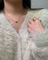 (silver925) シルキービーンネックレス *gold