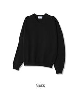 ルイン ショルダーライン Vネックニット