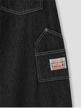 WORK STRIPE BALLOON JEANS