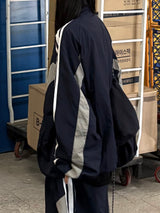 sweep mesh windbreaker