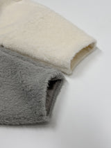 [wool 30%] ヘアシングルオーバーフィットハーフコート