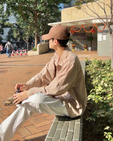 ラリーリネンコーラージャケット