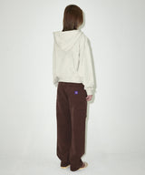 MGD SERIF LOGO CROP HOODIE