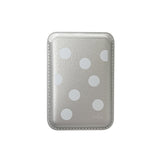 dot magsafe silver card wallet (single product)