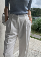 [Lè made] Lè made サマーピンタックスラックス / 6 colors