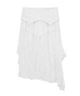 eyメッシュ スカート(white)