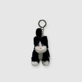 [made]t. tuxedo cat keyring m size