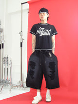 fffff Tシャツ_ブラック