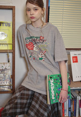 バニーニーピグメント半袖Tシャツ