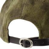 Tie Dye Corduroy Camp Cap - GREEN