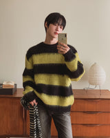 Ellic Brush Striped Knit