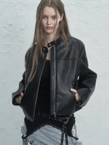 RIVET BIKER JACKET_P