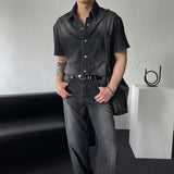 MG303 Cool Ever Muscle fit Denim Shirt (3 colors)