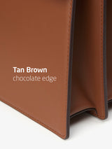 LUVEL ショルダーミニレザーバッグ / Tan Brown