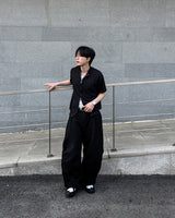 Aven Linen Two-Tuck Wide Pants