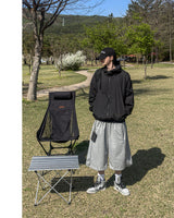 インサートメッシュフードウィンドブレーカー