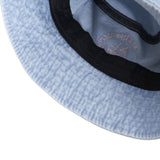 ラウンドロゴバケットハット (Light Blue Denim)