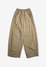 SO Work Side Snap Wide Balloon Pants