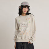 Vintage GOOREUM Drawing Raglan Sweatshirt