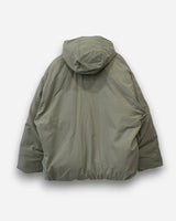 Over Fit Hooded Padded Jumper