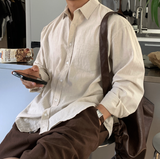  Cool Summer Premium Linen Overfit Shirt