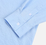 Nation seersucker overfit shirt