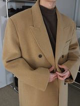 [Premium] ASCLO Wool 70% Double Chester Coat (3color)