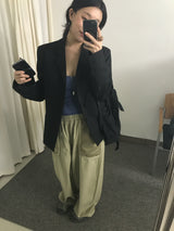 メッシュポケットコットンパンツ