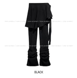 Rani wrap shirring skirt leggings set