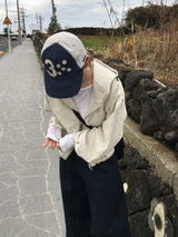 ストニックピグメント クロップド フードジップアップ(6c)
