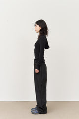 (W) カージップフーディー (3color)