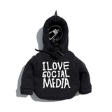 EDCL HOODIE _ SOCIAL MEDIA _ BLACK